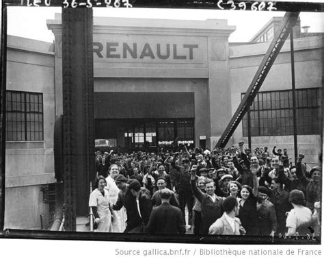 La Grève des Ouvriers du Renault Boulogne-Billancourt:  การชุมนุมของผู้ใช้แรงงานในฝรั่งเศสในช่วงทศวรรษ 1930 และ การต่อต้านการลอยตัวของทุนนิยม